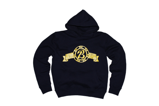 RIBBON HOODIE (NAVY)